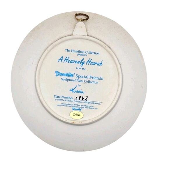 The Hamilton Collection- Dreamsicles -Plate- "A Heavenly Hoorah" #0868 - Picture 2 of 2